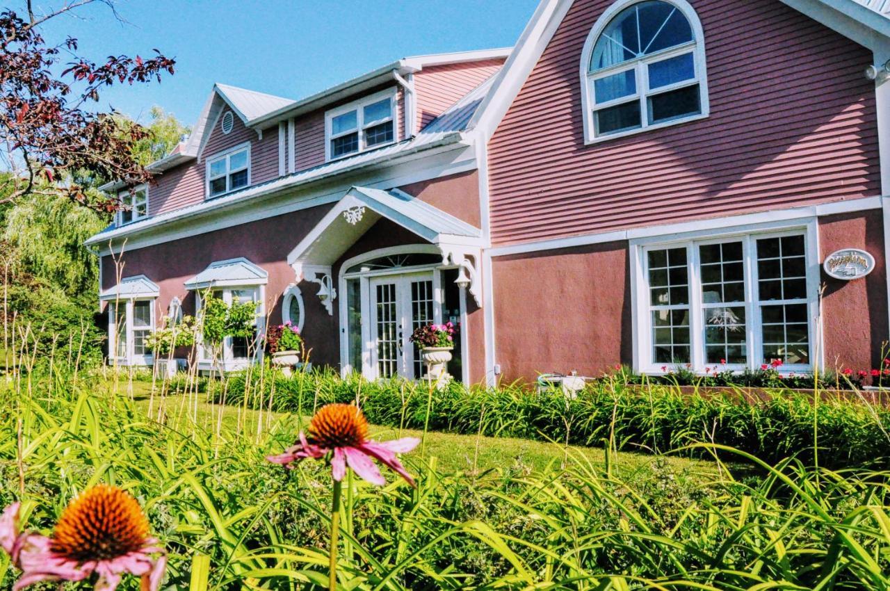 Auberge Le Tricorne North Hatley Exterior foto