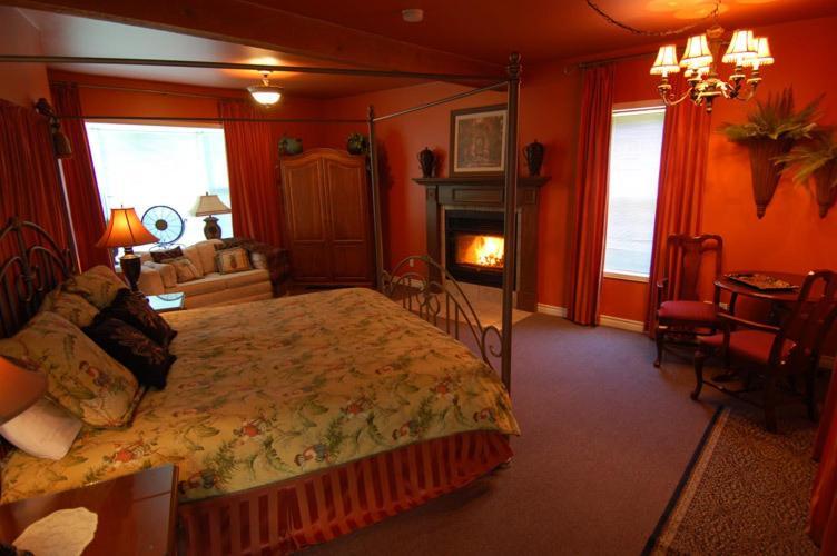 Auberge Le Tricorne North Hatley Habitación foto