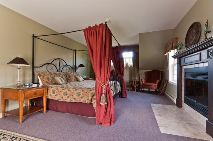 Auberge Le Tricorne North Hatley Habitación foto